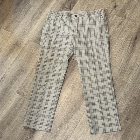 Tommy Hilfiger Men's Plaid Gray Pants - Picture 3 of 7